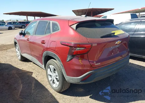 2024 Chevrolet Trax Fwd Sp from USA, damaged, VIN KL77LFE25RC245694